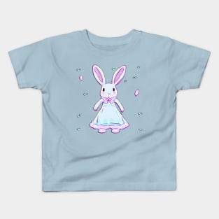 Easter Bunny Doll (MD23ETR020b) Kids T-Shirt